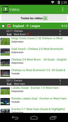 All Football android App screenshot 2